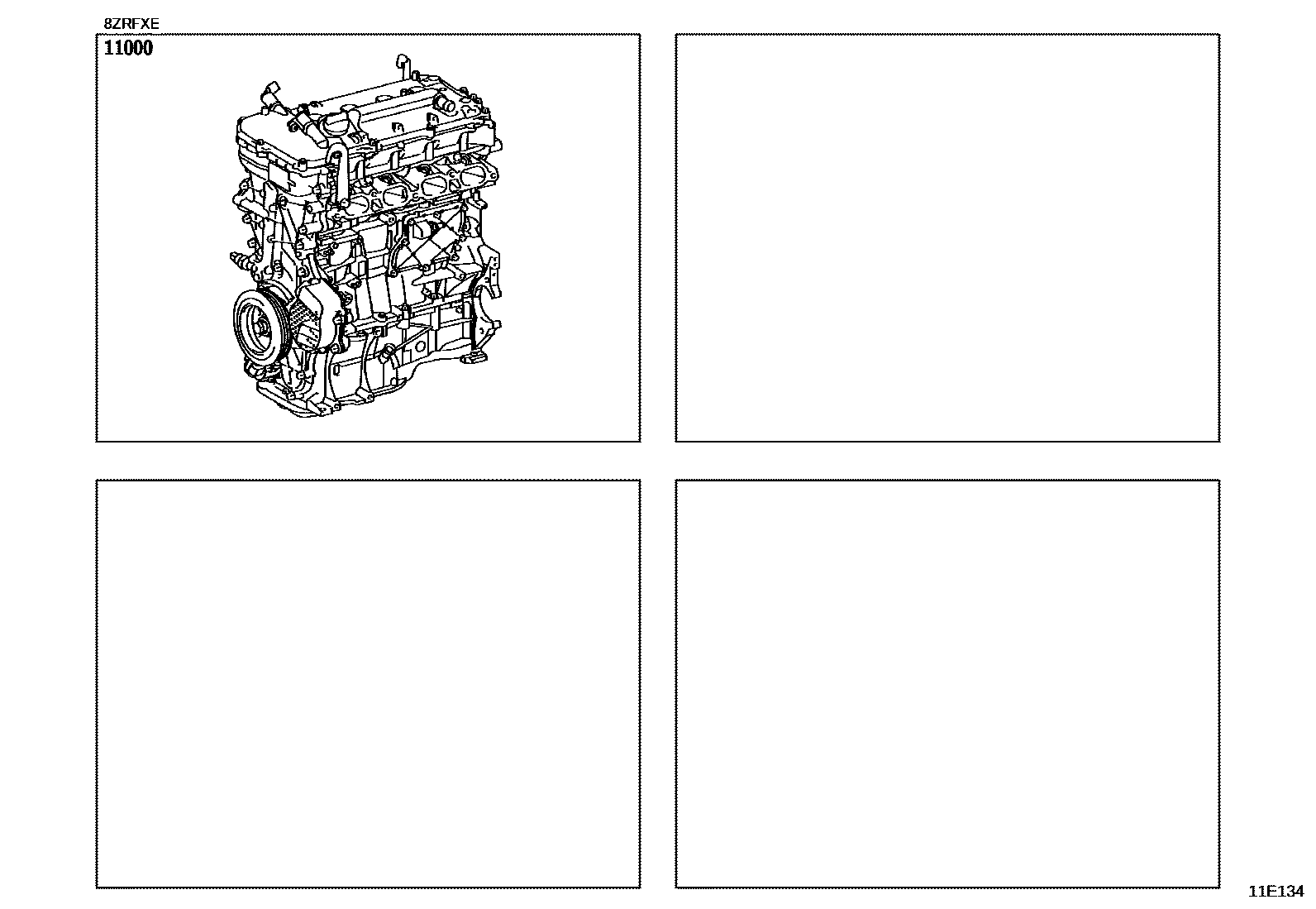 1101 — PARTIAL ENGINE ASSEMBLY