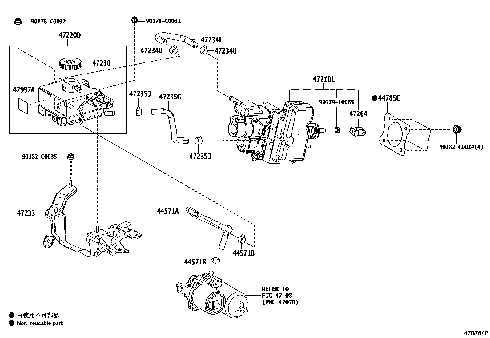 4702 — BRAKE MASTER CYLINDER