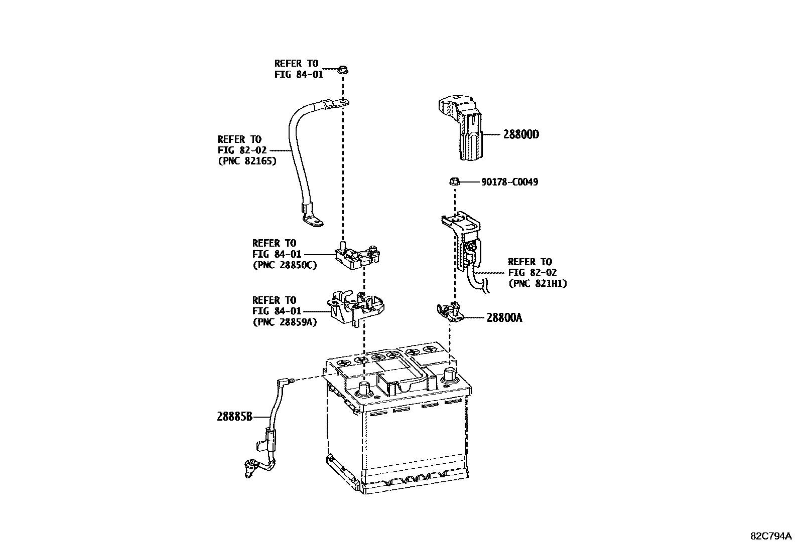 8201 — BATTERY & BATTERY CABLE