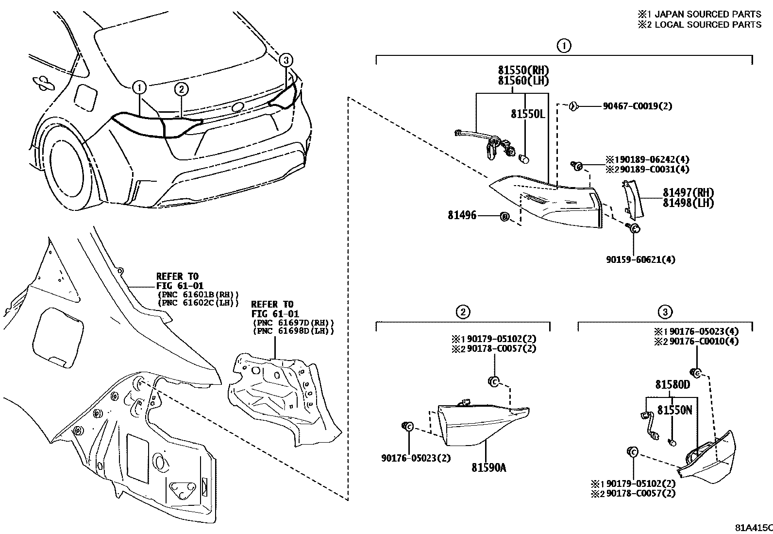 8111 — REAR COMBINATION LAMP