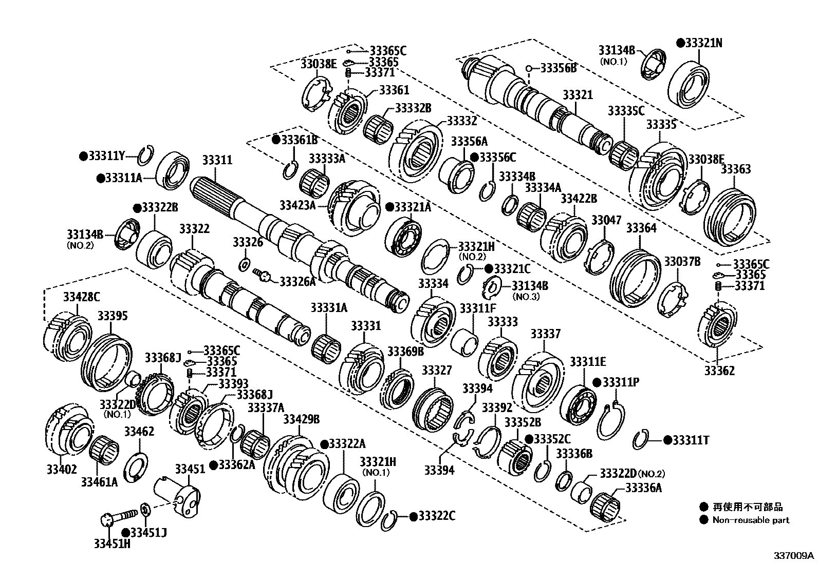 3305 — TRANSMISSION GEAR (MTM)