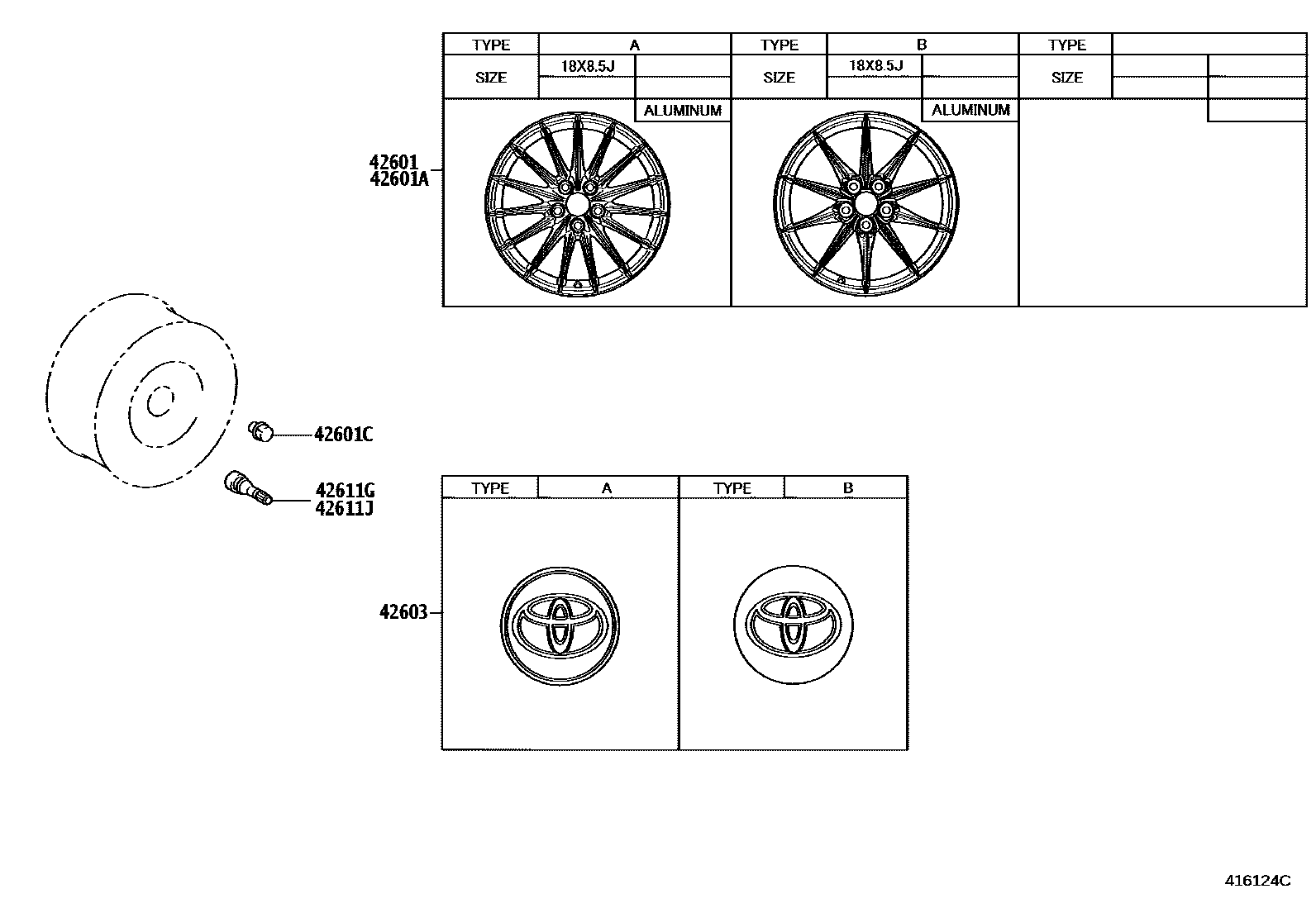 4103 — DISC WHEEL & WHEEL CAP