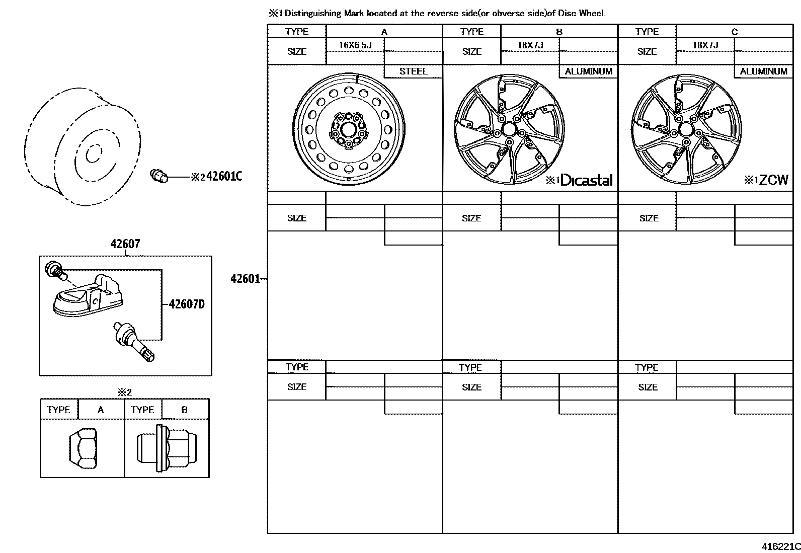 4103 — DISC WHEEL & WHEEL CAP