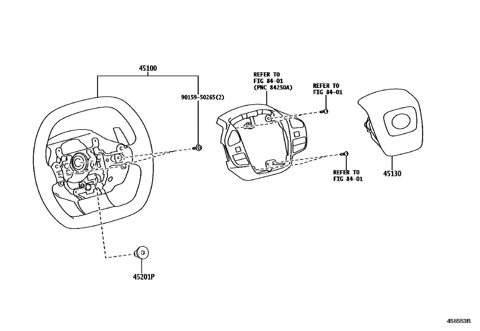 4504 — STEERING WHEEL