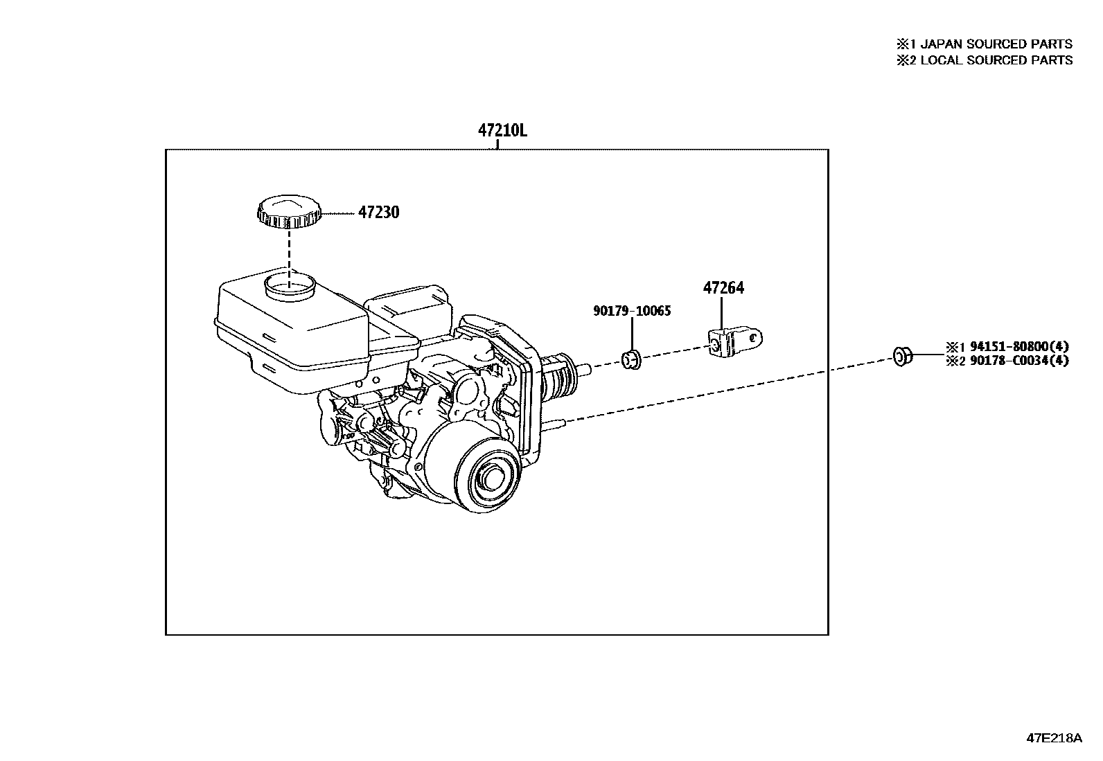 4702 — BRAKE MASTER CYLINDER