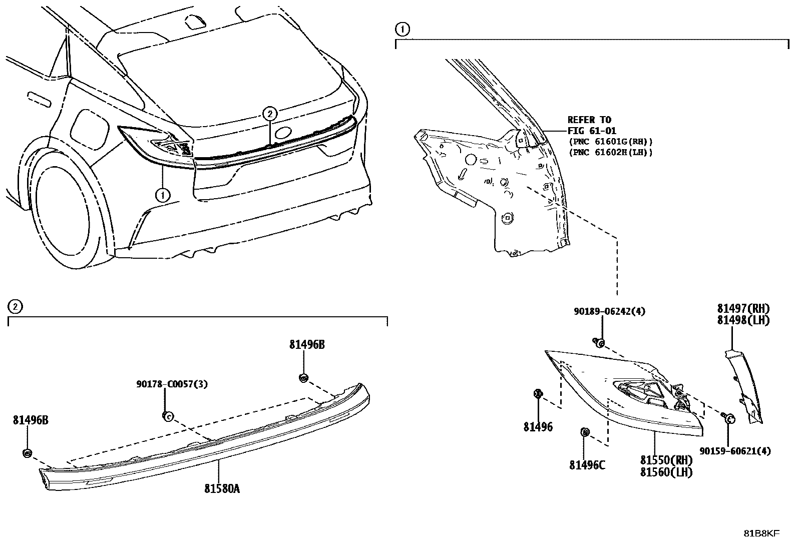 8111 — REAR COMBINATION LAMP