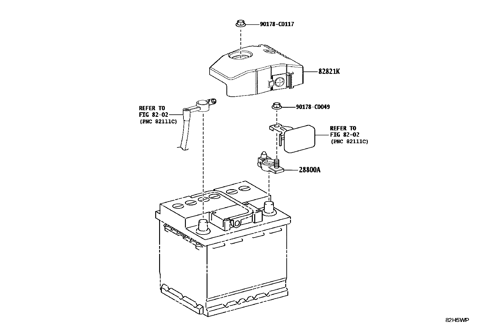 8201 — BATTERY & BATTERY CABLE