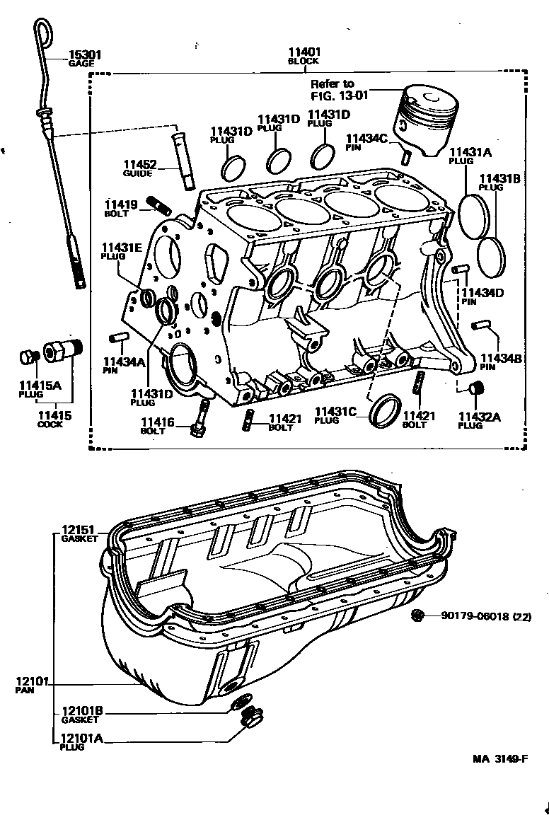 1105 — CYLINDER BLOCK