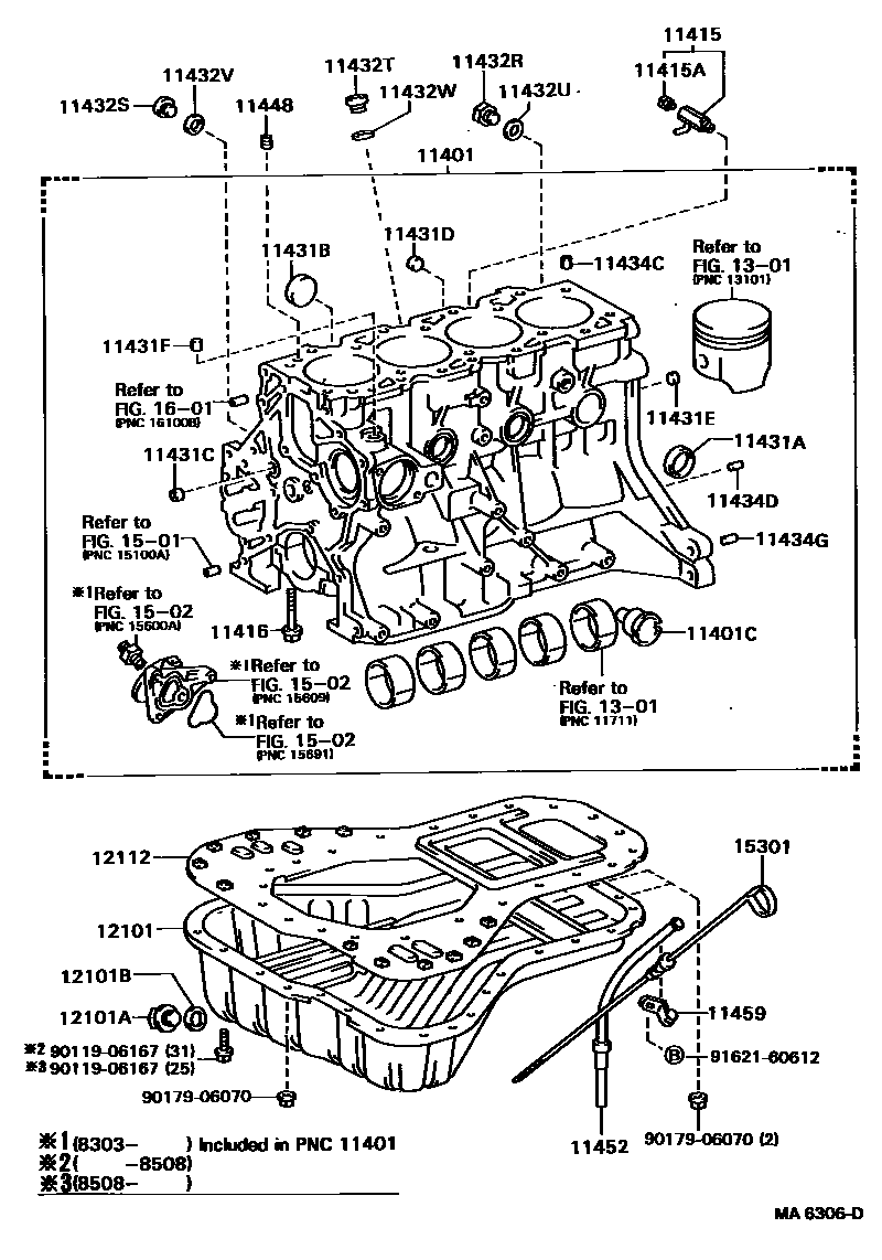 1105 — CYLINDER BLOCK