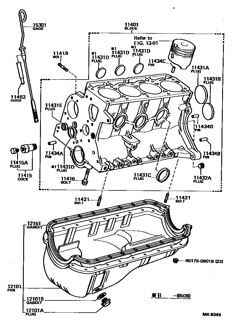 1105 — CYLINDER BLOCK