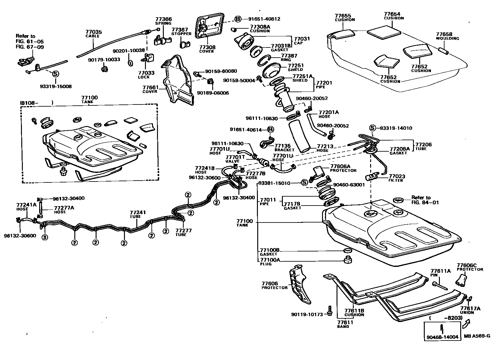 7701 — FUEL TANK & TUBE