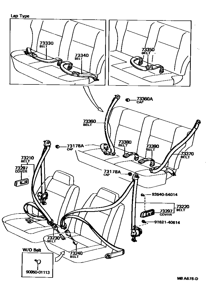 7104 — SEAT BELT & CHILD RESTRAINT SEAT