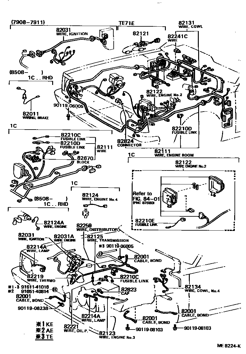 8202 — WIRING & CLAMP