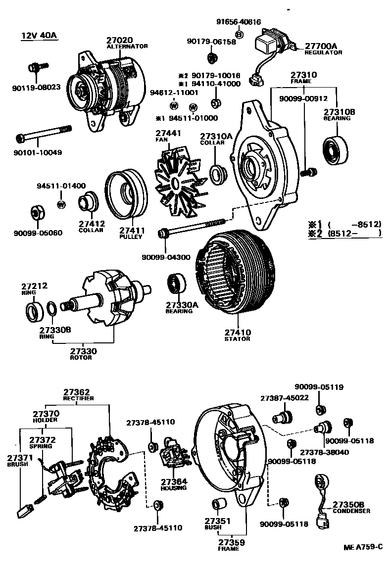 1903 — ALTERNATOR
