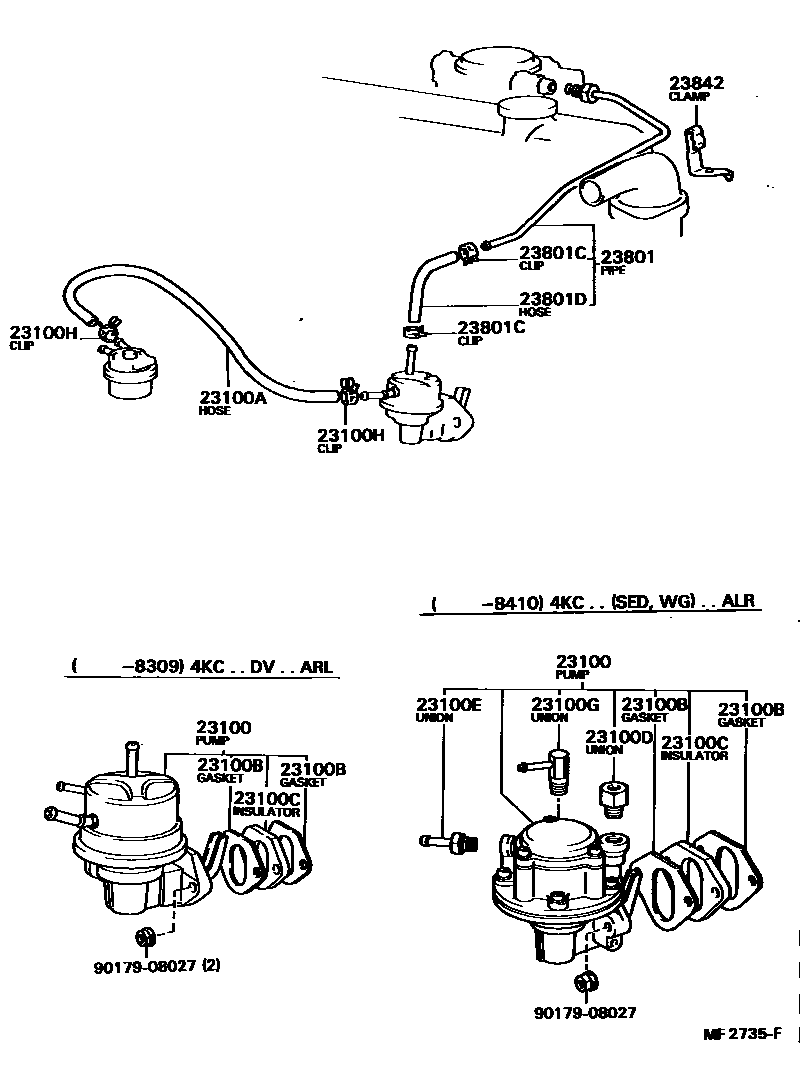 2301 — FUEL PUMP & PIPE