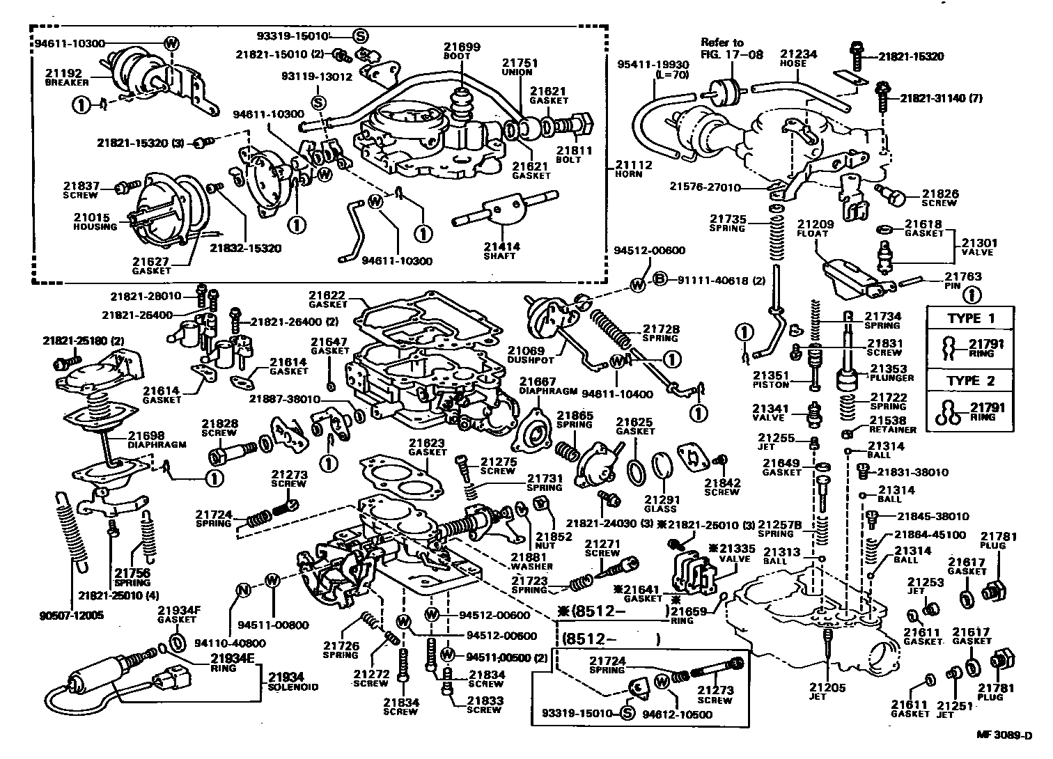 2103 — CARBURETOR