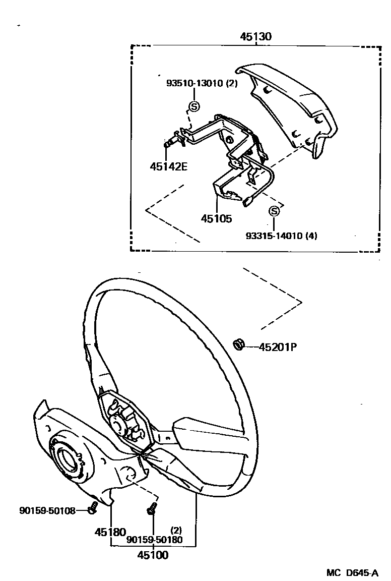 4504 — STEERING WHEEL