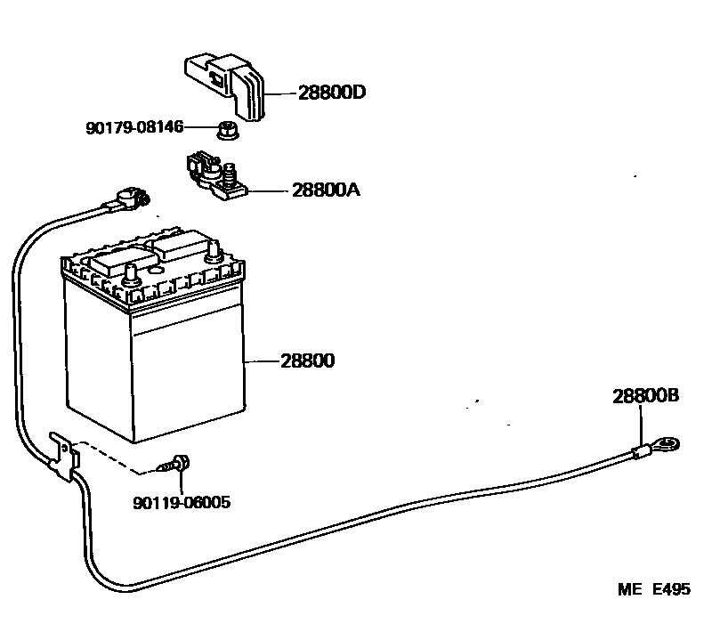8201 — BATTERY & BATTERY CABLE