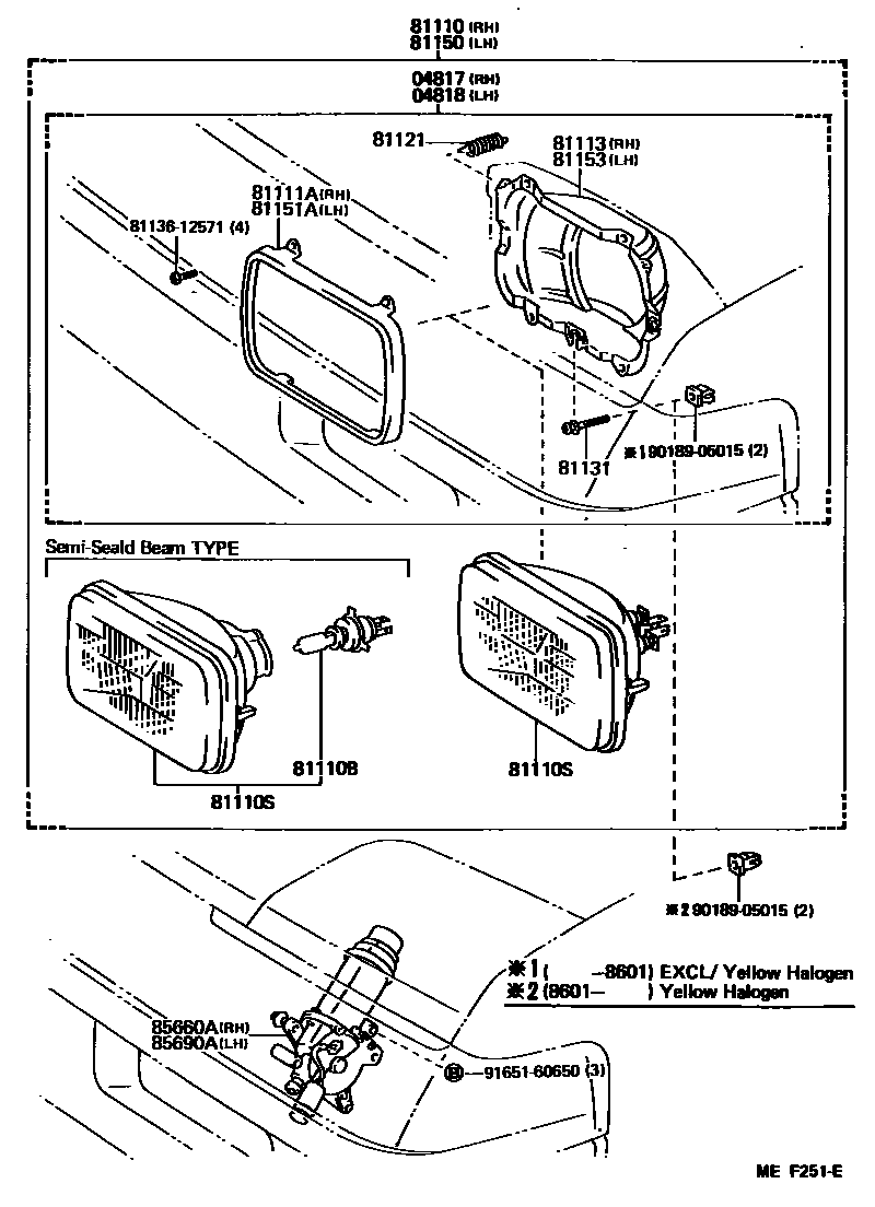 8101 — HEADLAMP