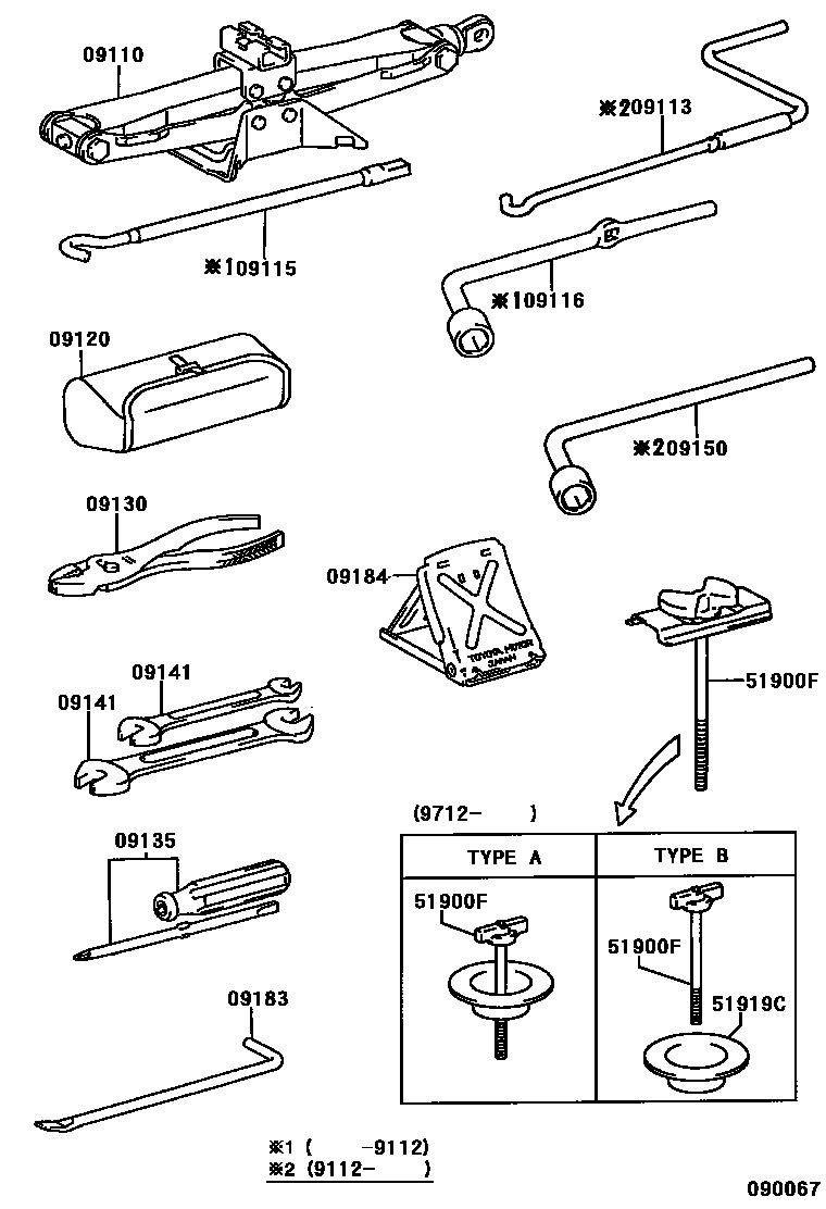 0901 — STANDARD TOOL