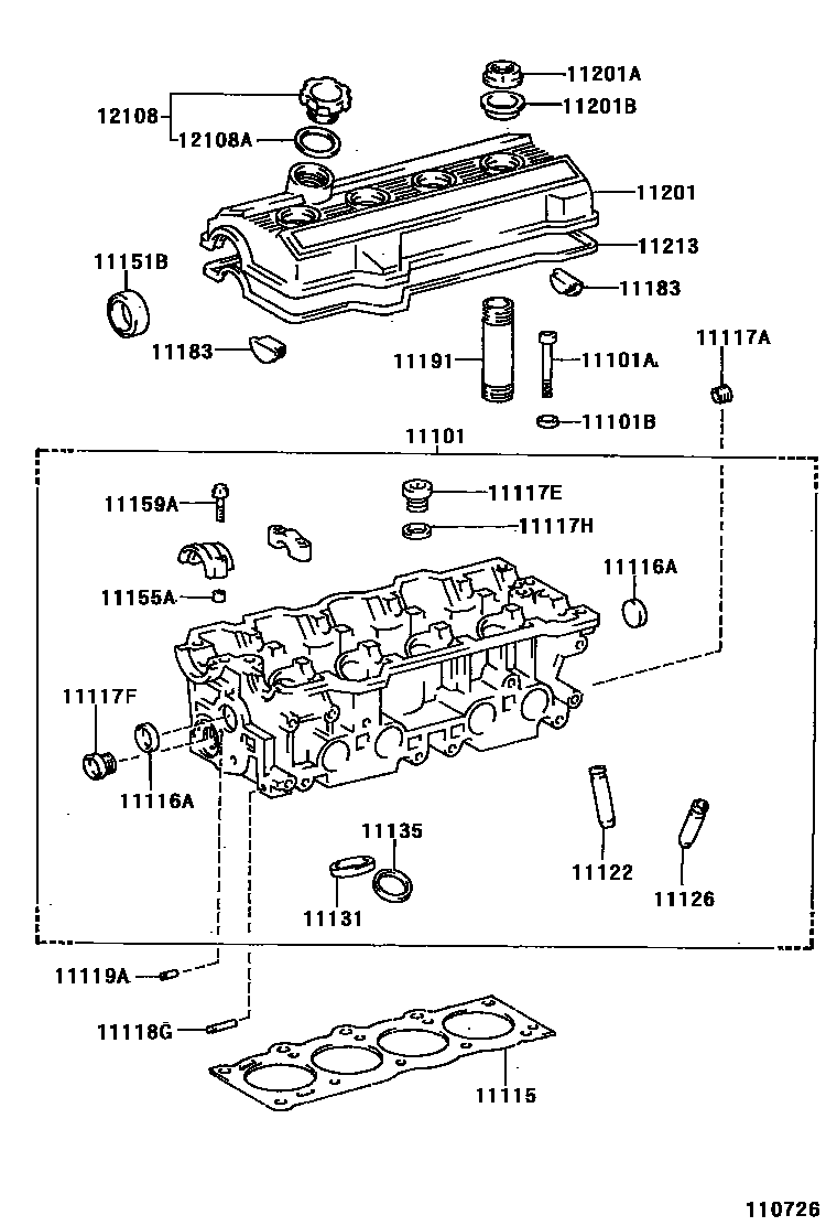 1104 — CYLINDER HEAD