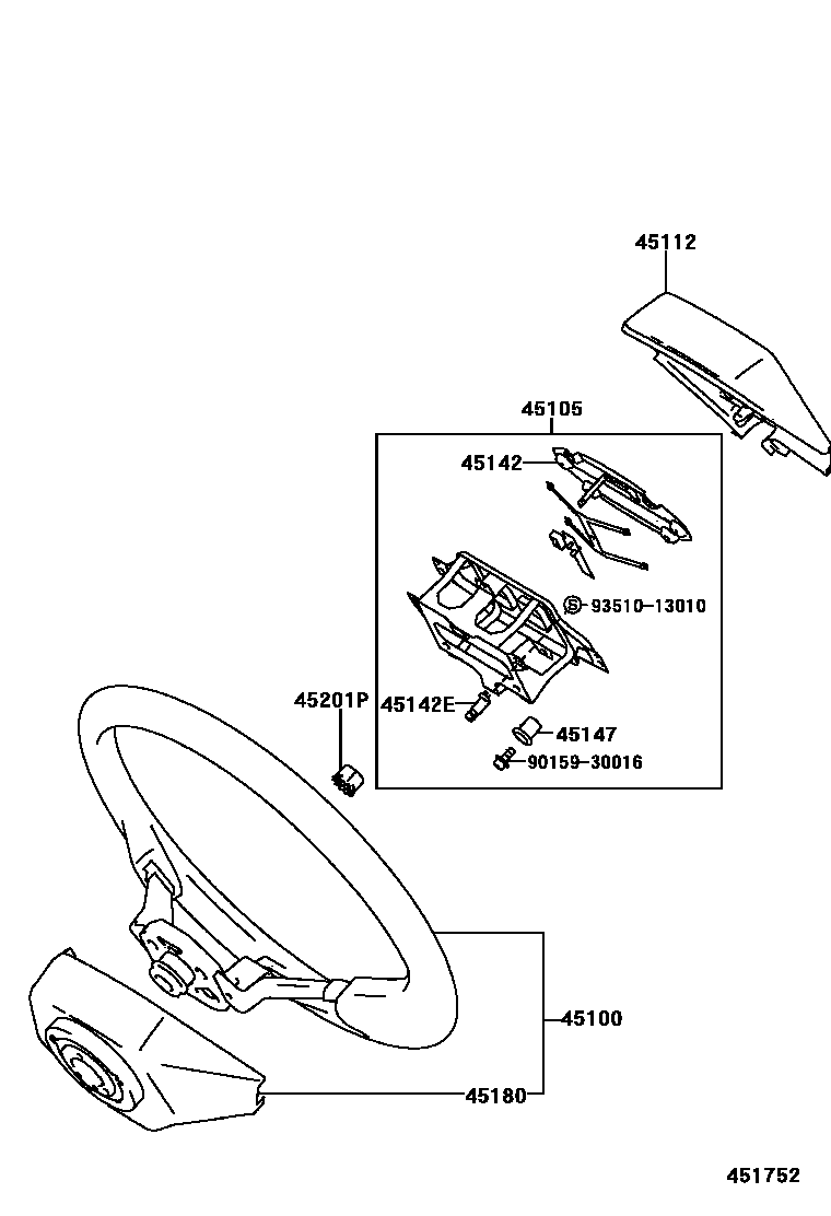 4504 — STEERING WHEEL
