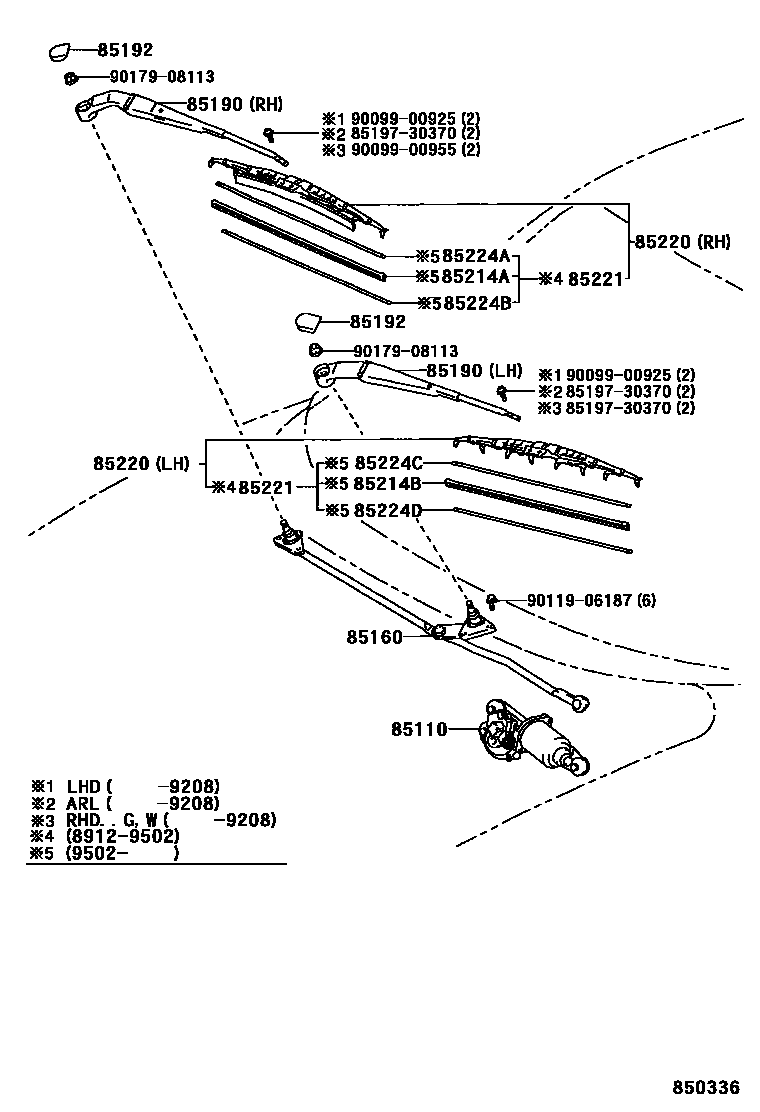 8501 — WINDSHIELD WIPER