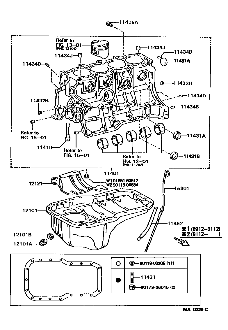 1105 — CYLINDER BLOCK