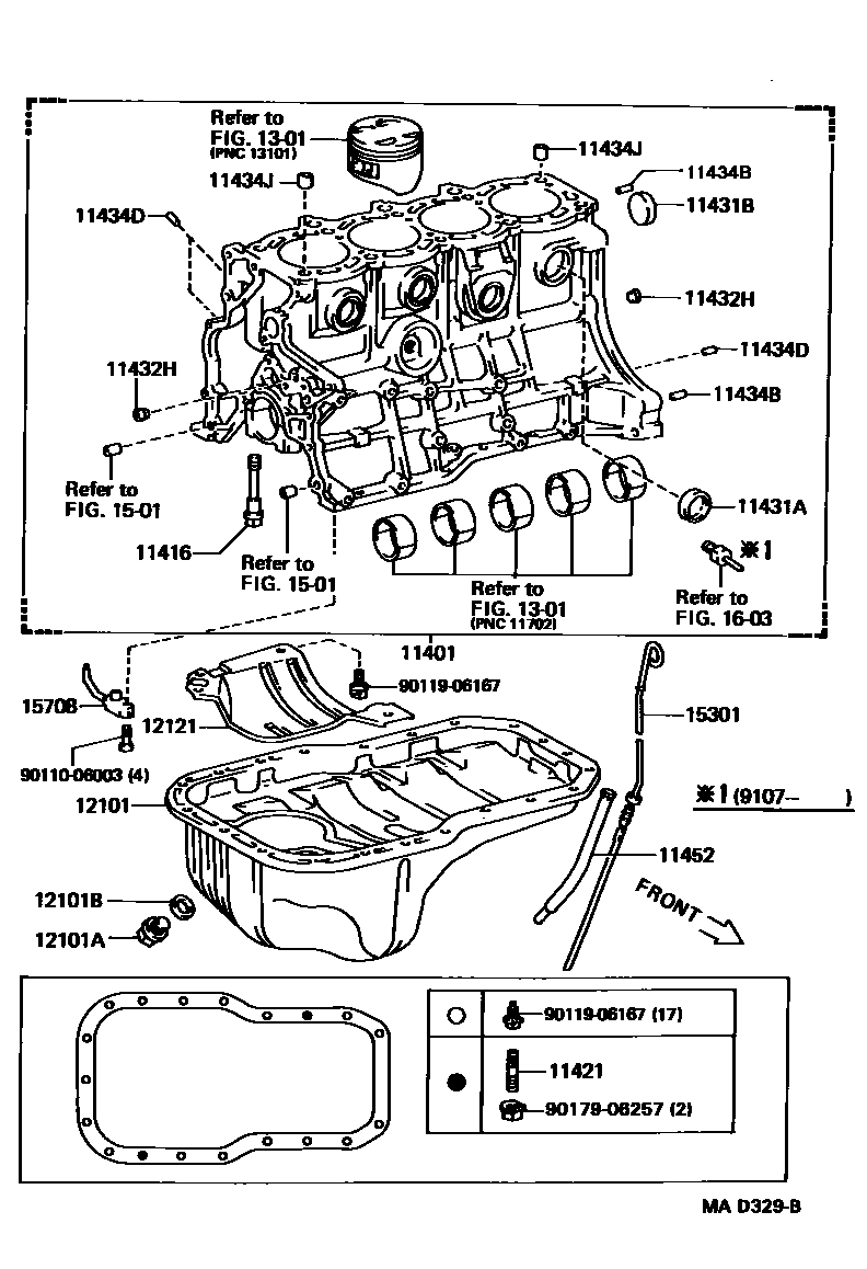 1105 — CYLINDER BLOCK