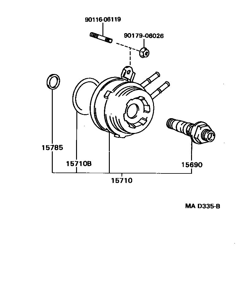 1503 — ENGINE OIL COOLER