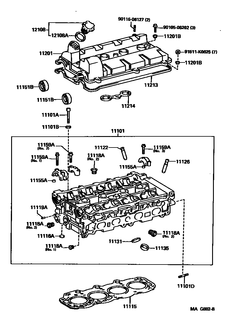 1104 — CYLINDER HEAD