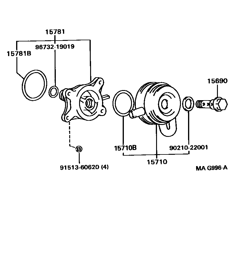 1503 — ENGINE OIL COOLER