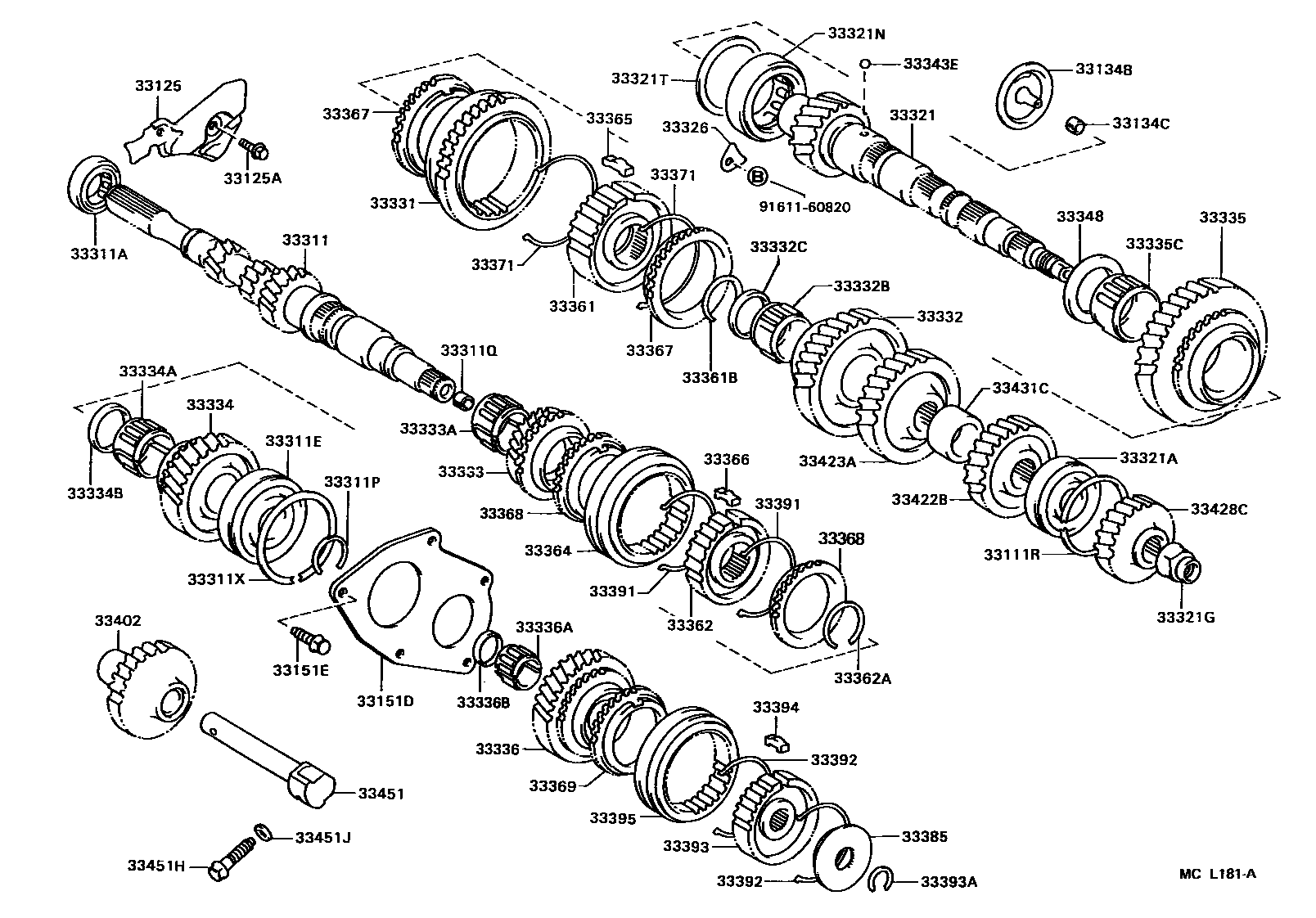 3305 — TRANSMISSION GEAR (MTM)