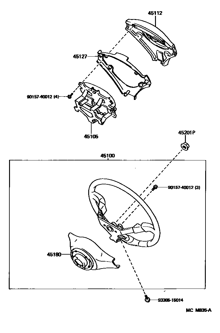 4504 — STEERING WHEEL