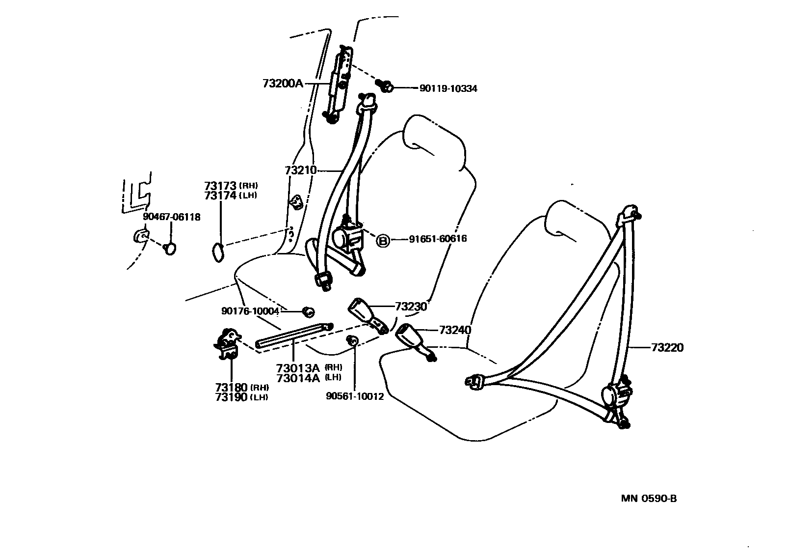 7104 — SEAT BELT & CHILD RESTRAINT SEAT