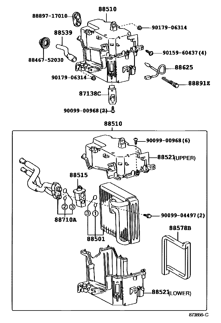 8714 — HEATING & AIR CONDITIONING - COOLER UNIT