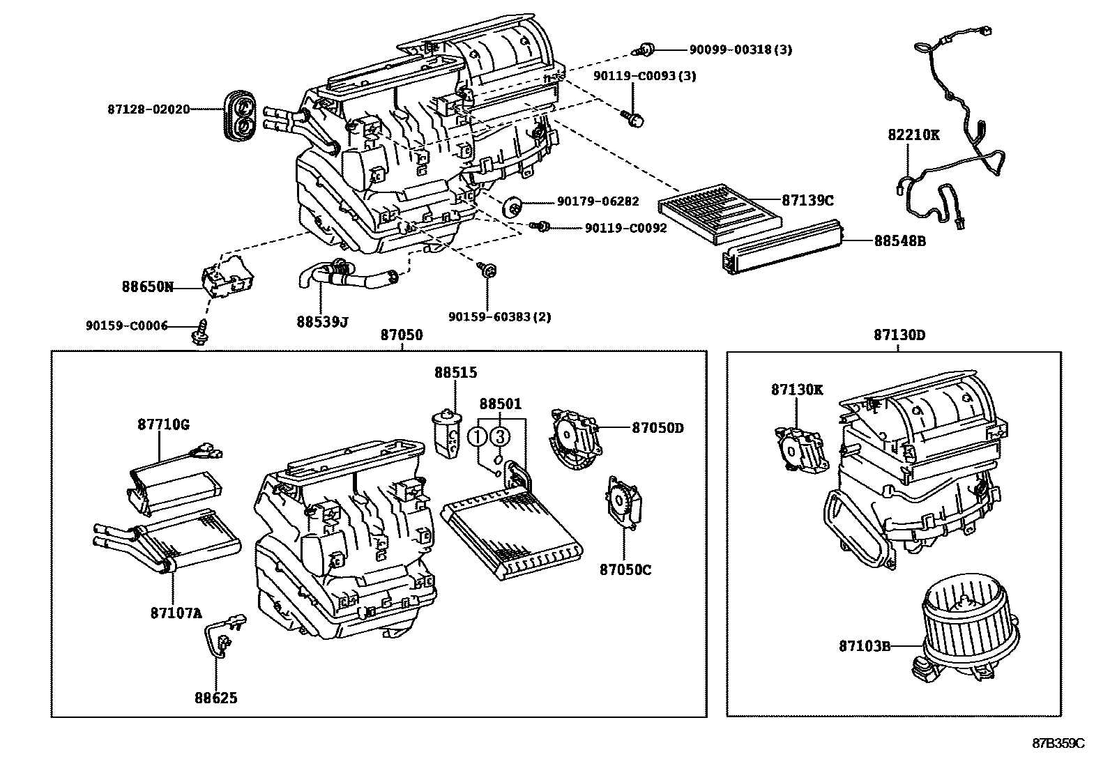 8714 — HEATING & AIR CONDITIONING - COOLER UNIT