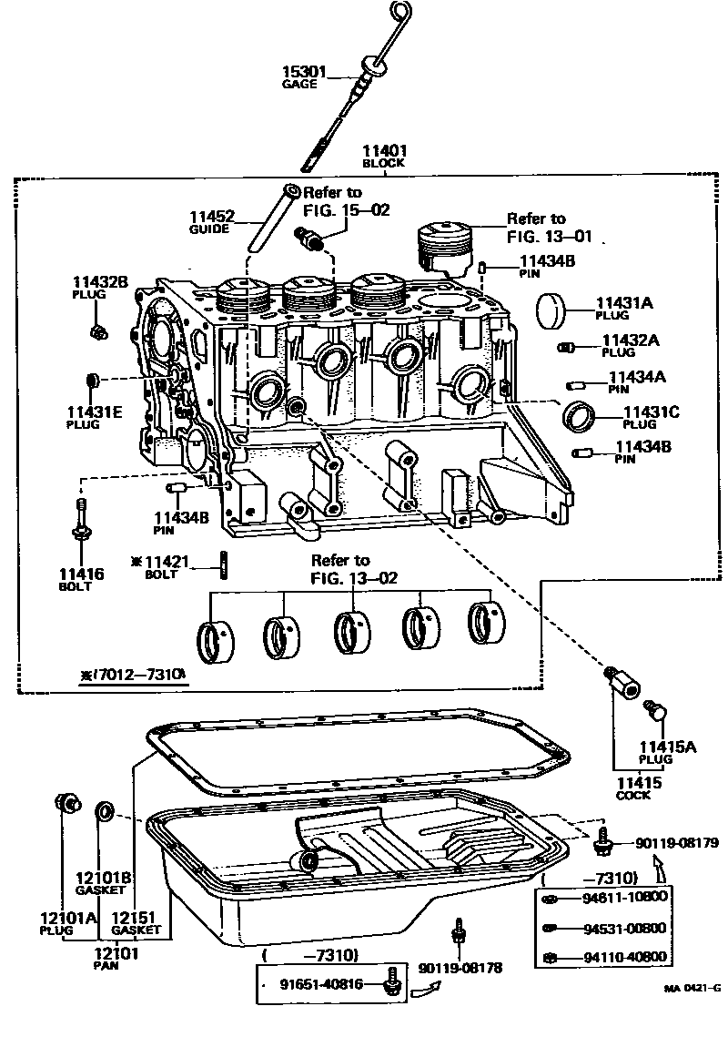 1105 — CYLINDER BLOCK