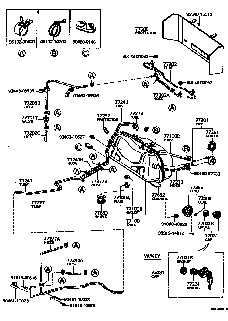 7701 — FUEL TANK & TUBE
