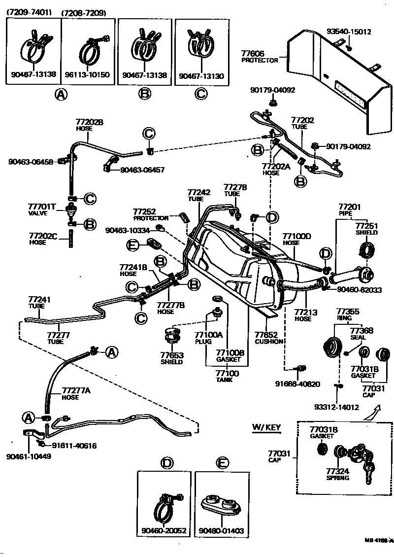 7701 — FUEL TANK & TUBE
