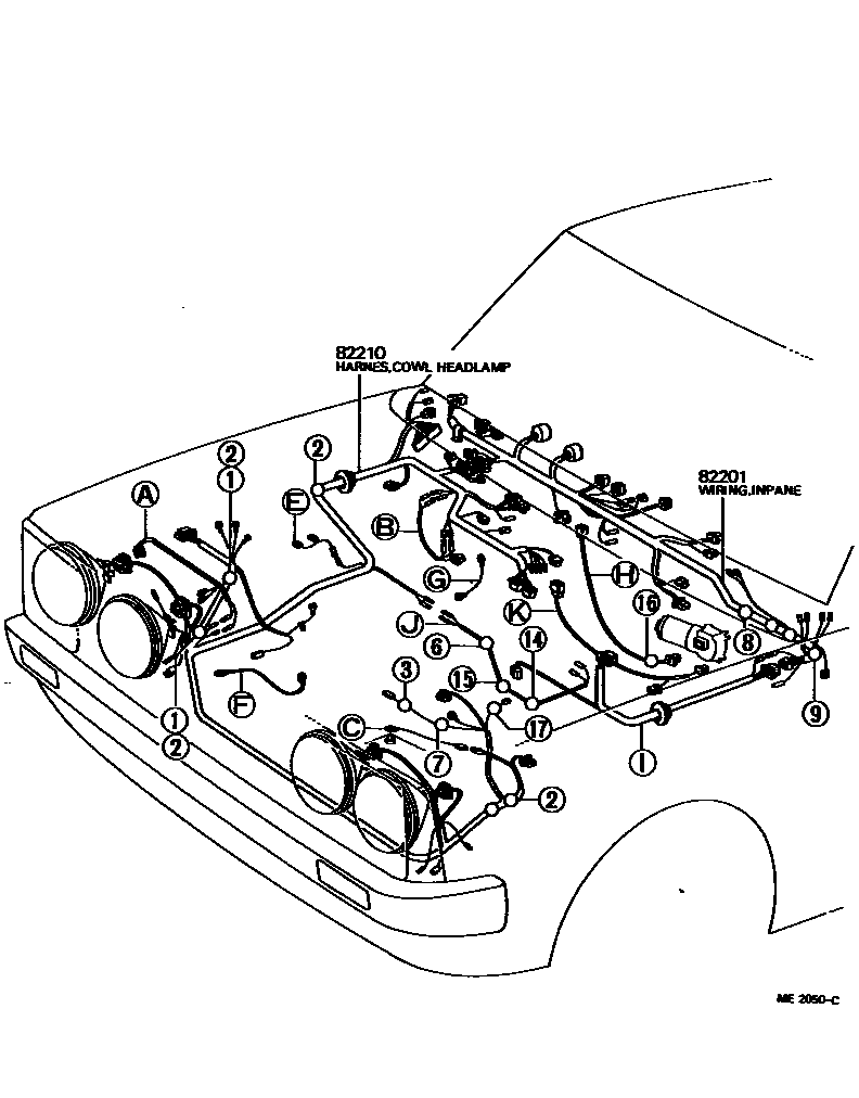 8202 — WIRING & CLAMP
