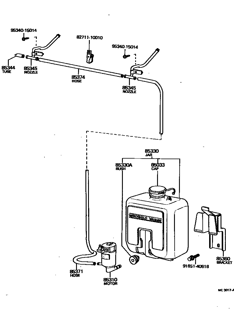 8502 — REAR WIPER
