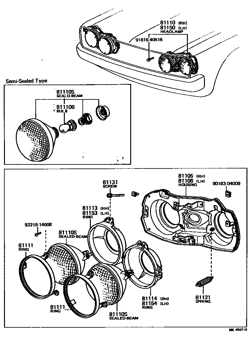 8101 — HEADLAMP