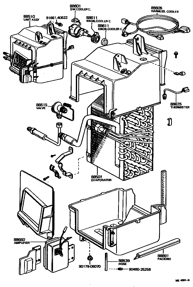 8714 — HEATING & AIR CONDITIONING - COOLER UNIT