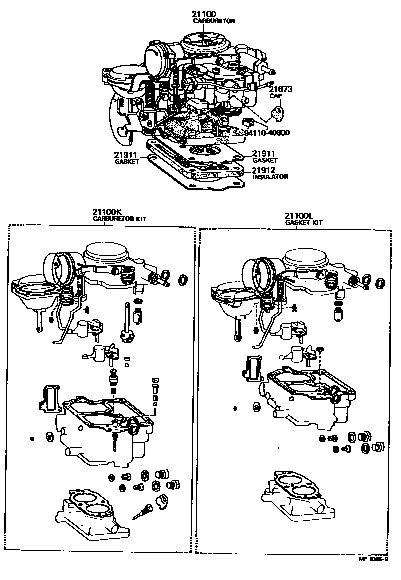 2102 — CARBURETOR ASSEMBLY