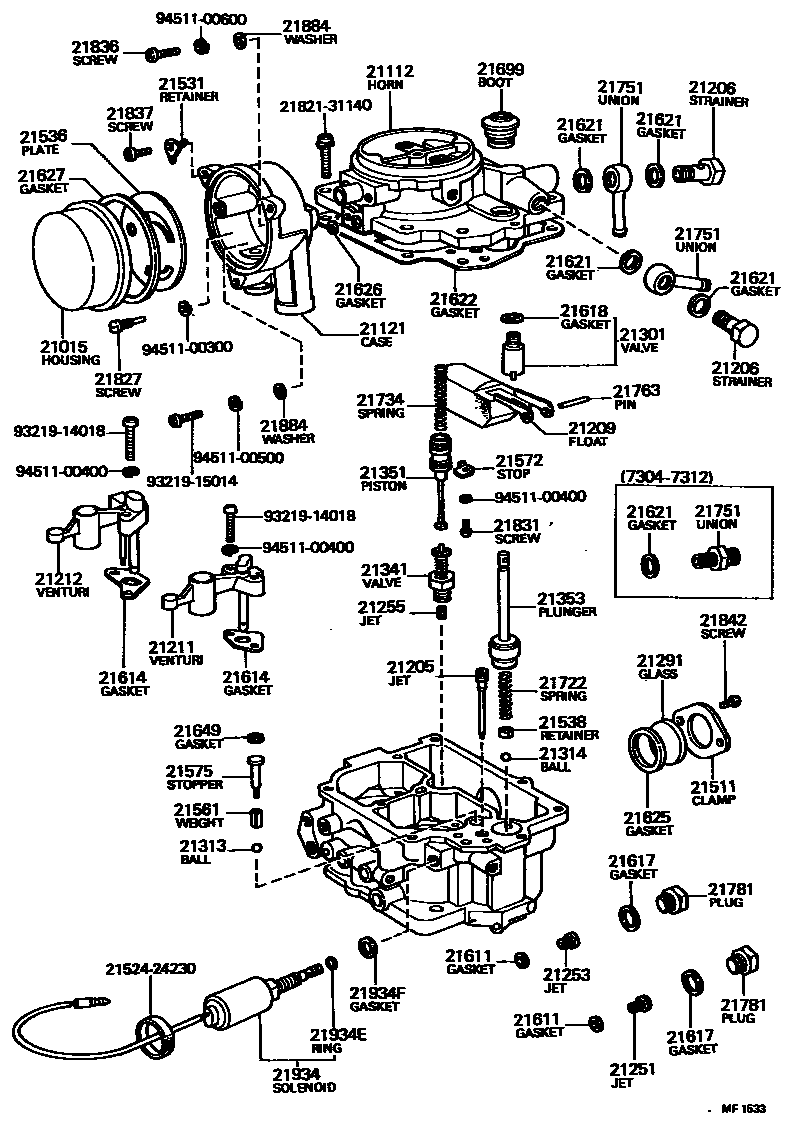 2103 — CARBURETOR