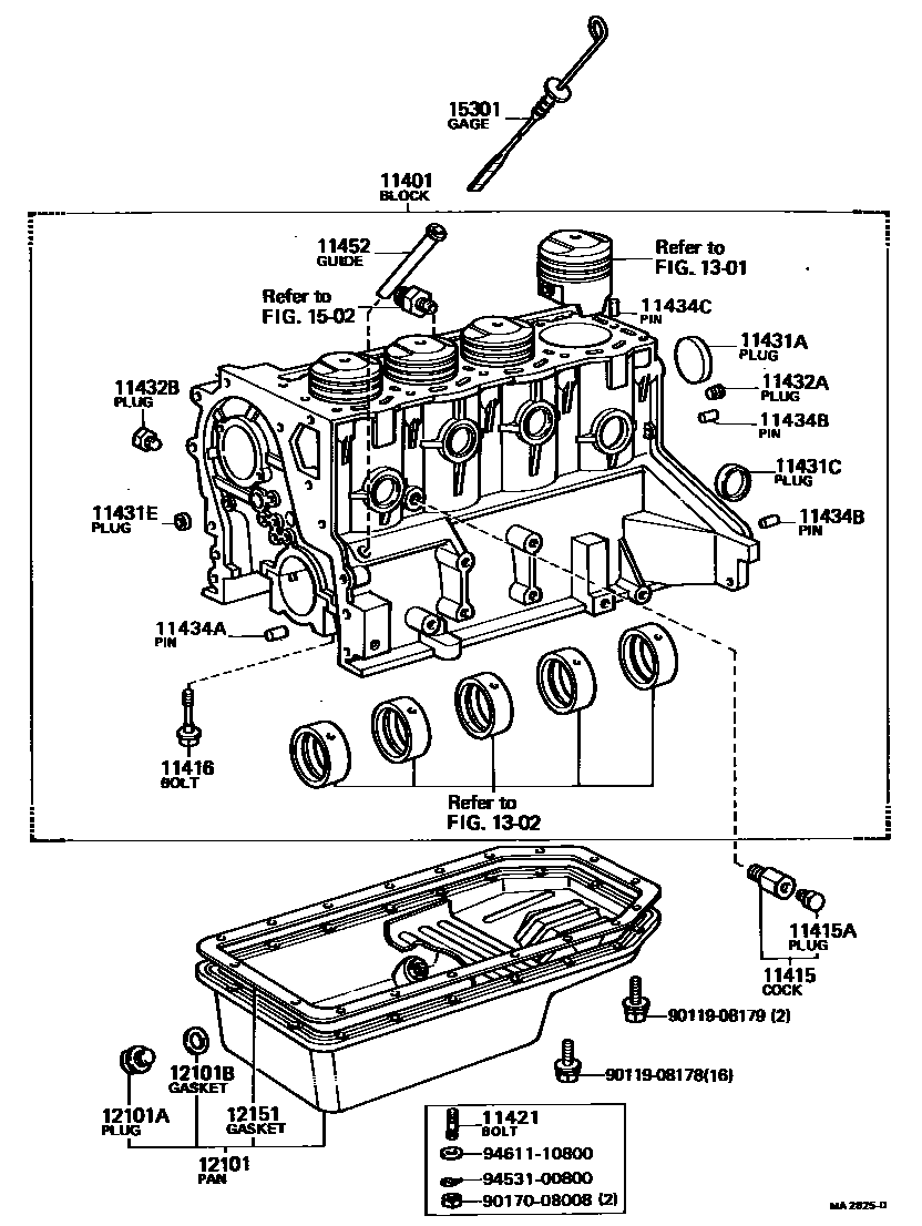 1105 — CYLINDER BLOCK