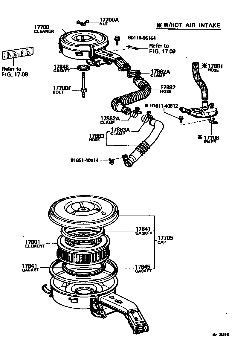 1703 — AIR CLEANER