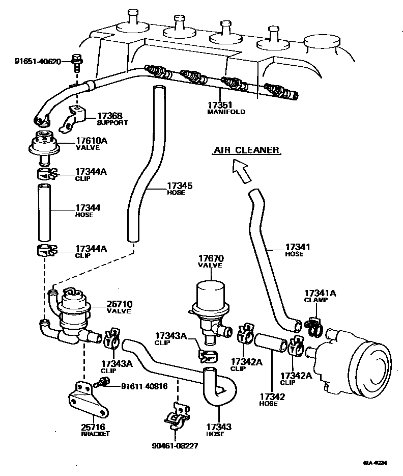 1706 — MANIFOLD AIR INJECTION SYSTEM