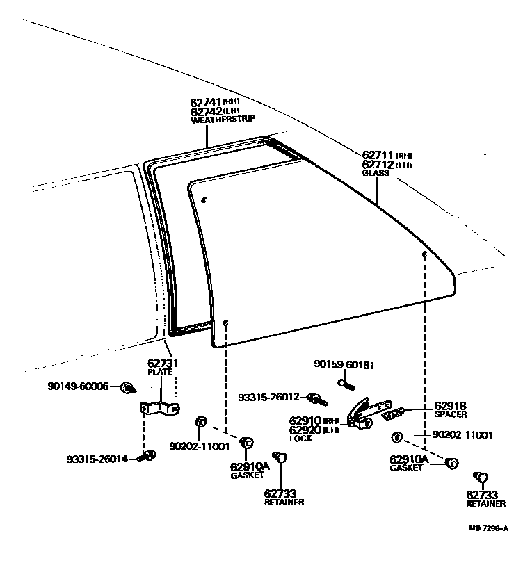 6103 — QUARTER WINDOW
